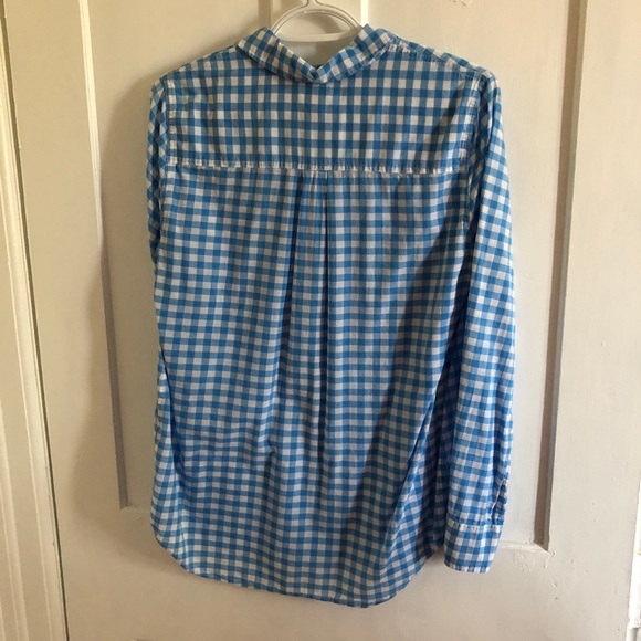 J. Crew factory gingham top - Picture 2 of 8